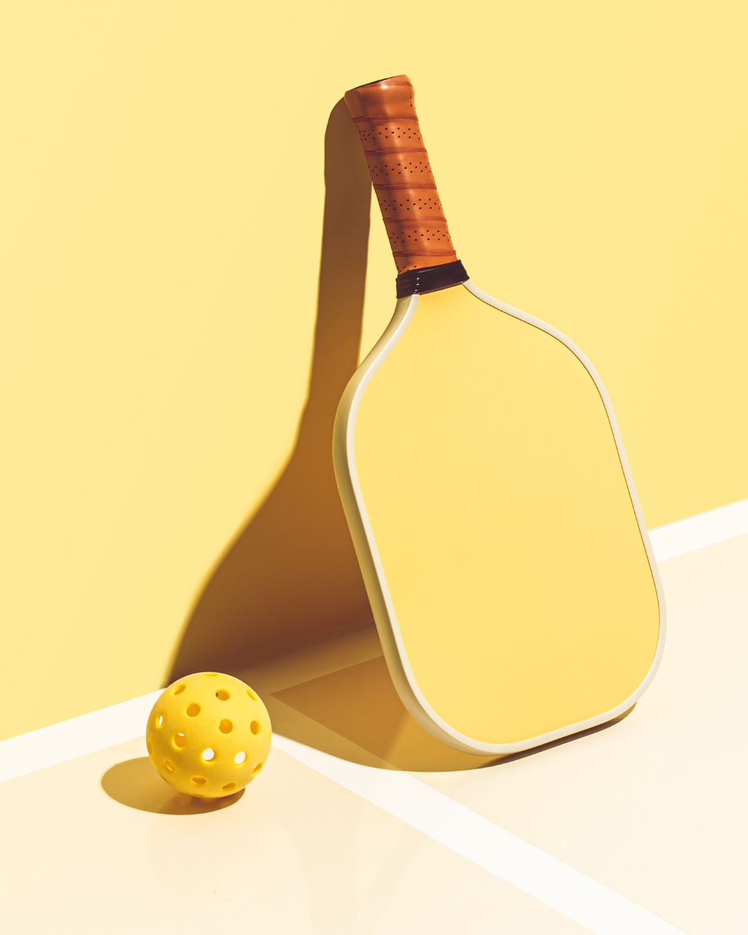 Artistic representation of pickleball’s journey