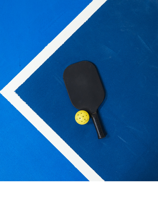 Dynamic collage featuring iconic pickleball legends and early pioneers in action.