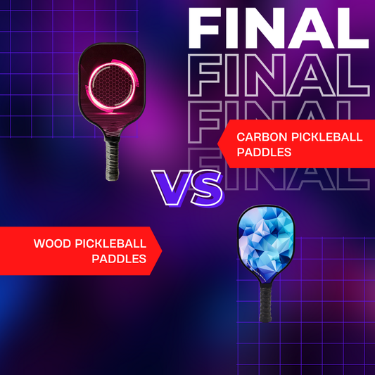 Wood vs. Carbon Fiber Pickleball Paddles – Weight, spin & durability comparison