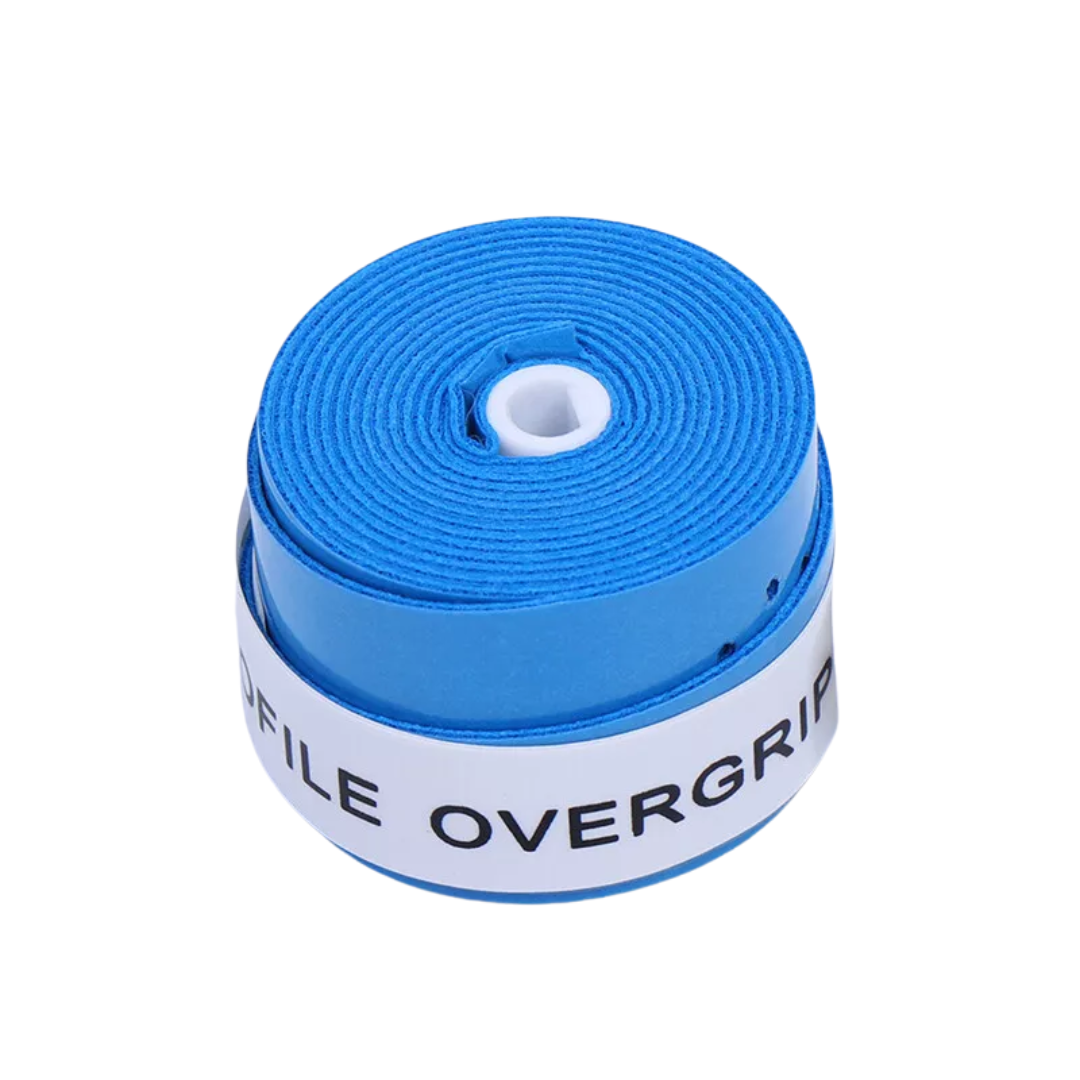 Sweat-Absorbent Pickleball Blue Paddle Tape – Premium Frosted Hand Gel