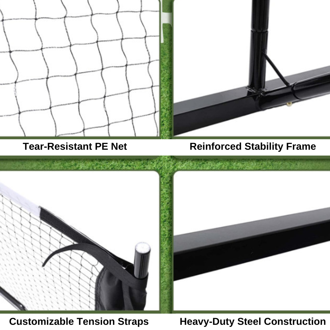 Equip Portable Pickleball Net – Outdoor & Travel-Ready