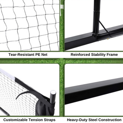 Equip Portable Pickleball Net – Outdoor & Travel-Ready
