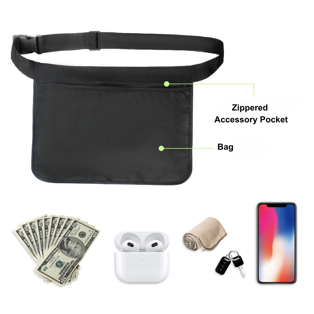 Outdoor Sports Portable Pickleball Ball Waist Bag