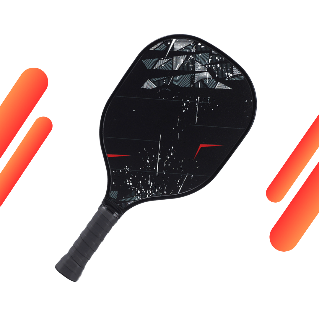 Grey Night Strike & Grip USAPA Wooden Pickleball Paddle