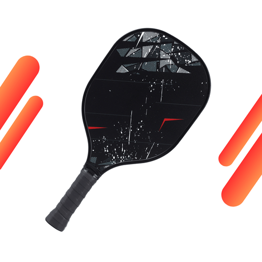 Grey Night Strike & Grip USAPA Wooden Pickleball Paddle