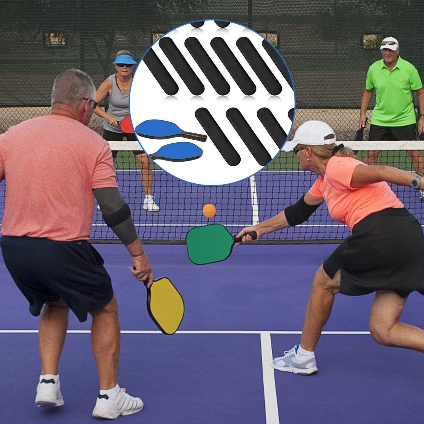 Pickleball Paddle Weight Adjustment – Self-Adhesive Lead Tape